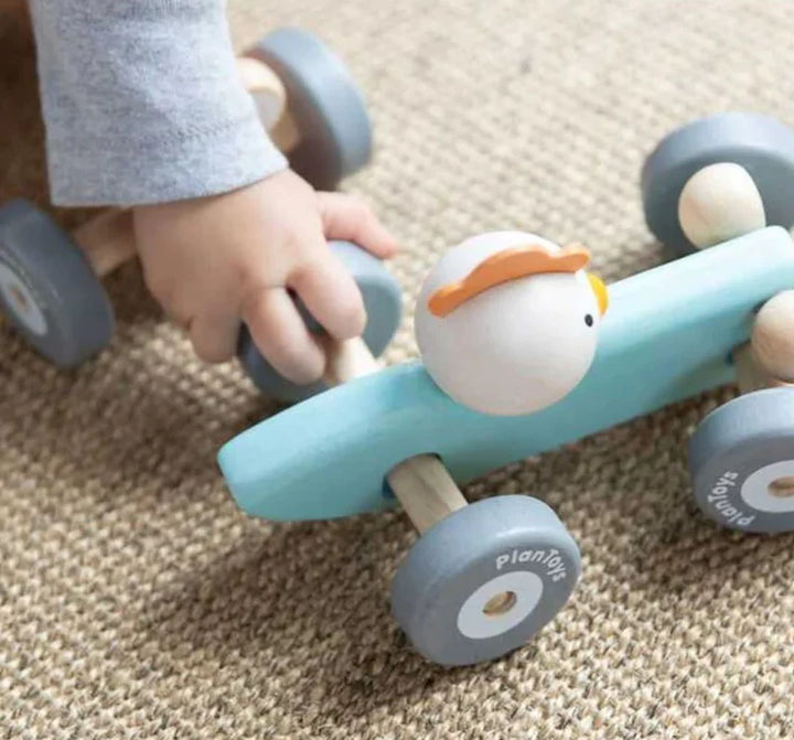 Chicken Racing Car by Plan Toys