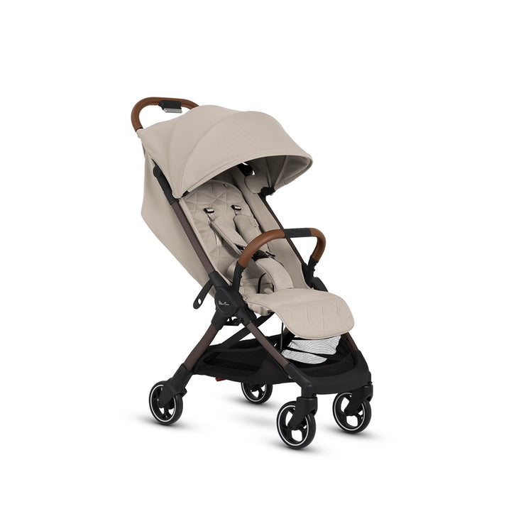 Silver Cross Clic, lightweight stroller, travel stroller, compact stroller, UPF canopy stroller, lie-flat seat, magnetic buckle, cabin-approved stroller, baby stroller, urban stroller
