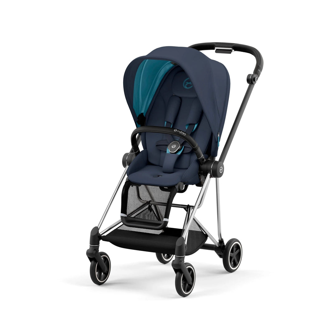 Mios 3 Stroller Matte Black Nautical Blue