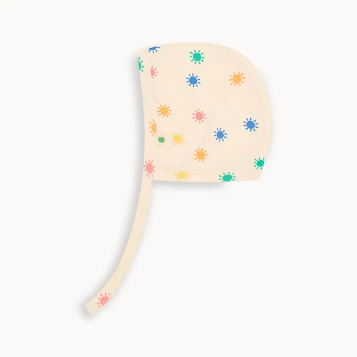  Rainbow Sunshine Baby Bonnet by The Bonnie Mob 
