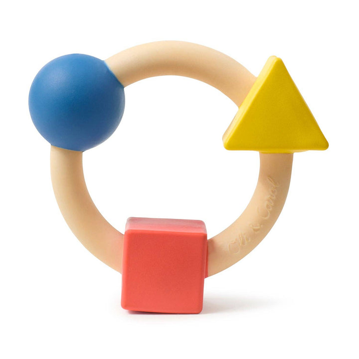 Bauhaus Movement Teething Ring Basic by Oli & Carol at Babesta