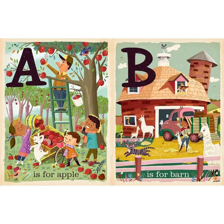 F Is For Farm: Alphabet Board Book