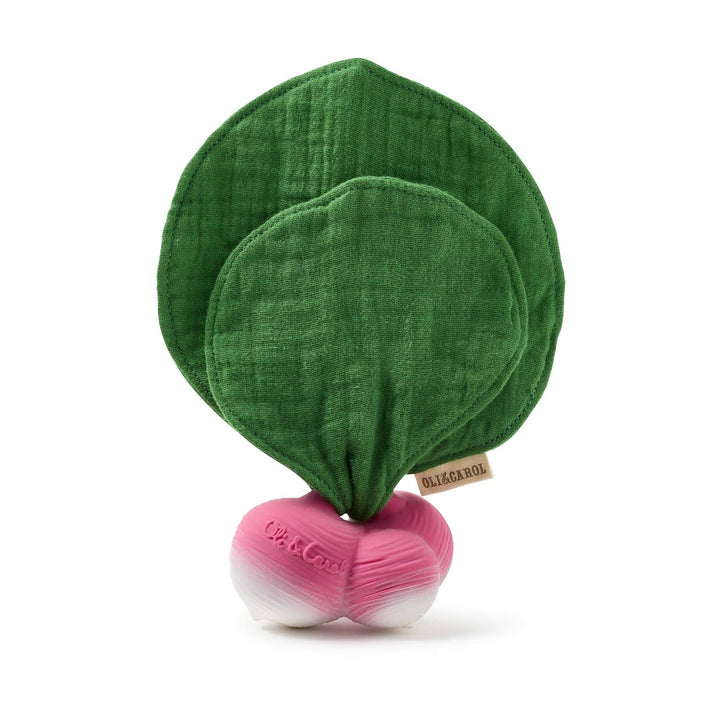 Ramona the Radish Mini DouDou Teether by Oli & Carol at Babesta