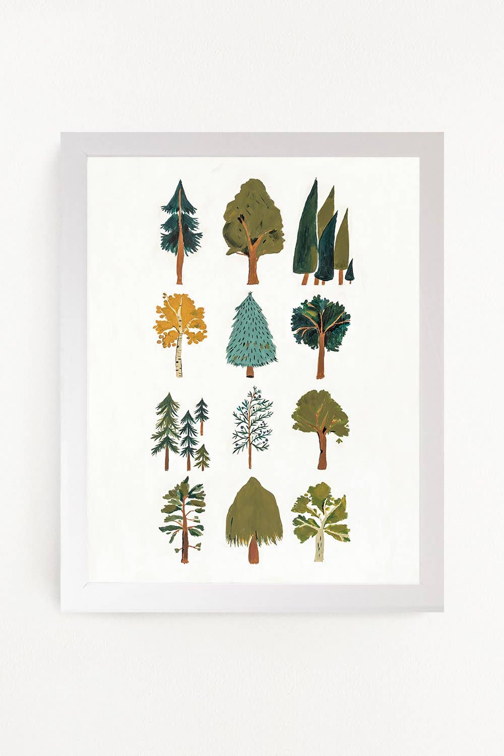 Forest Trees Art Print