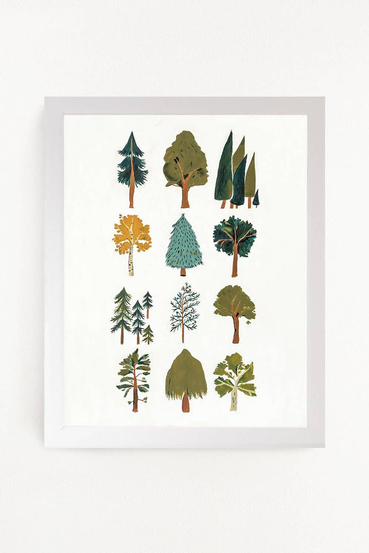 Forest Trees Art Print