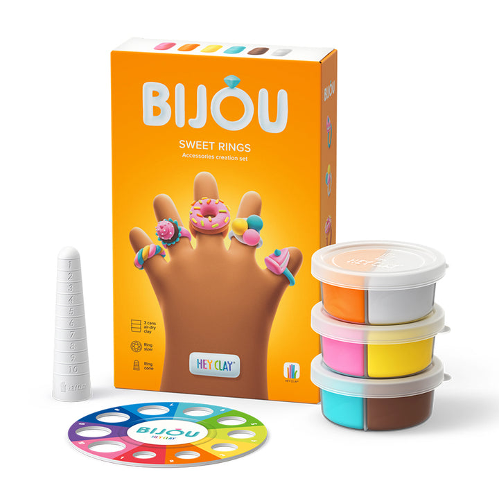 Hey Clay Bijou Rings - Babesta