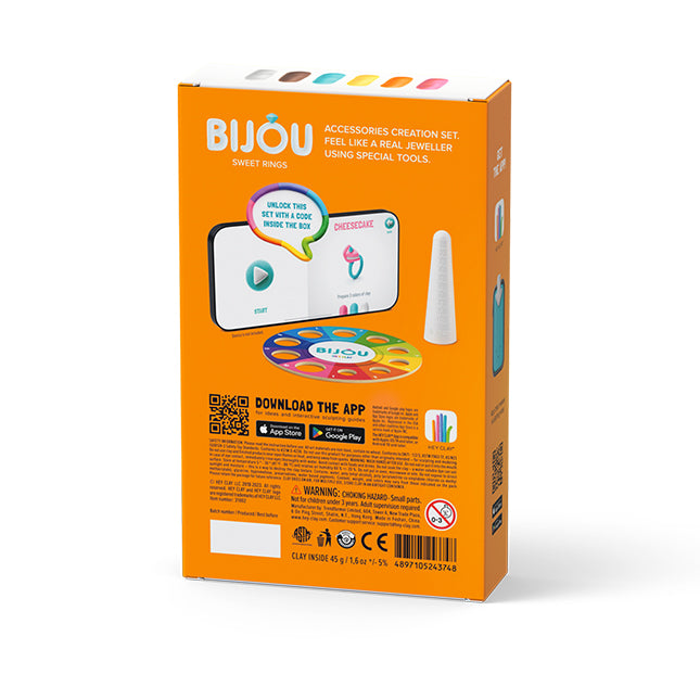 Hey Clay Bijou Rings - Babesta