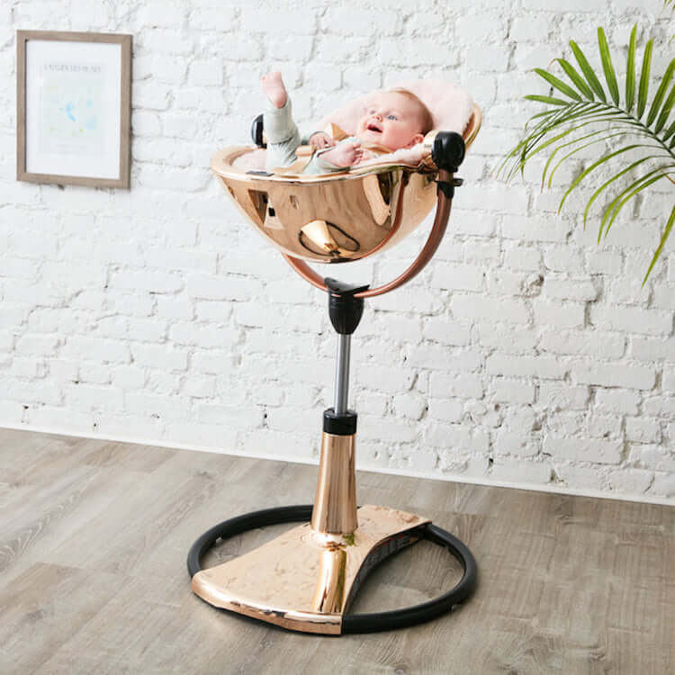 Fresco High Chair - Rose Gold  by Bloom