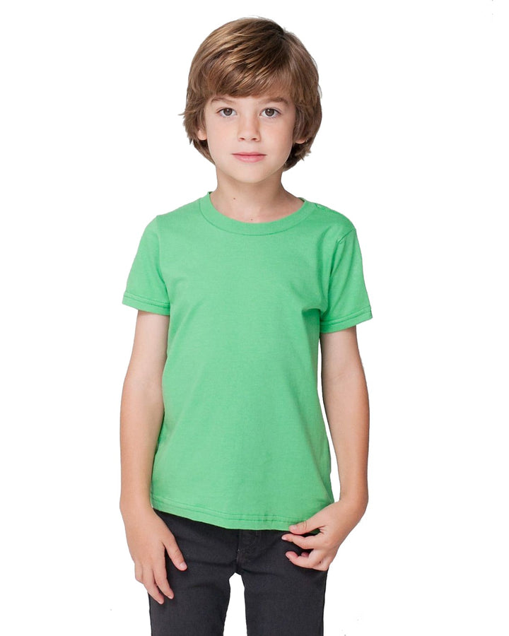 Toddler Fine Jersey Crewneck T-Shirt by American Apparel