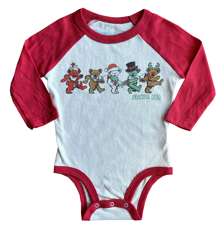 Grateful Dead Holiday Bears Tee by Rowdy Sprout