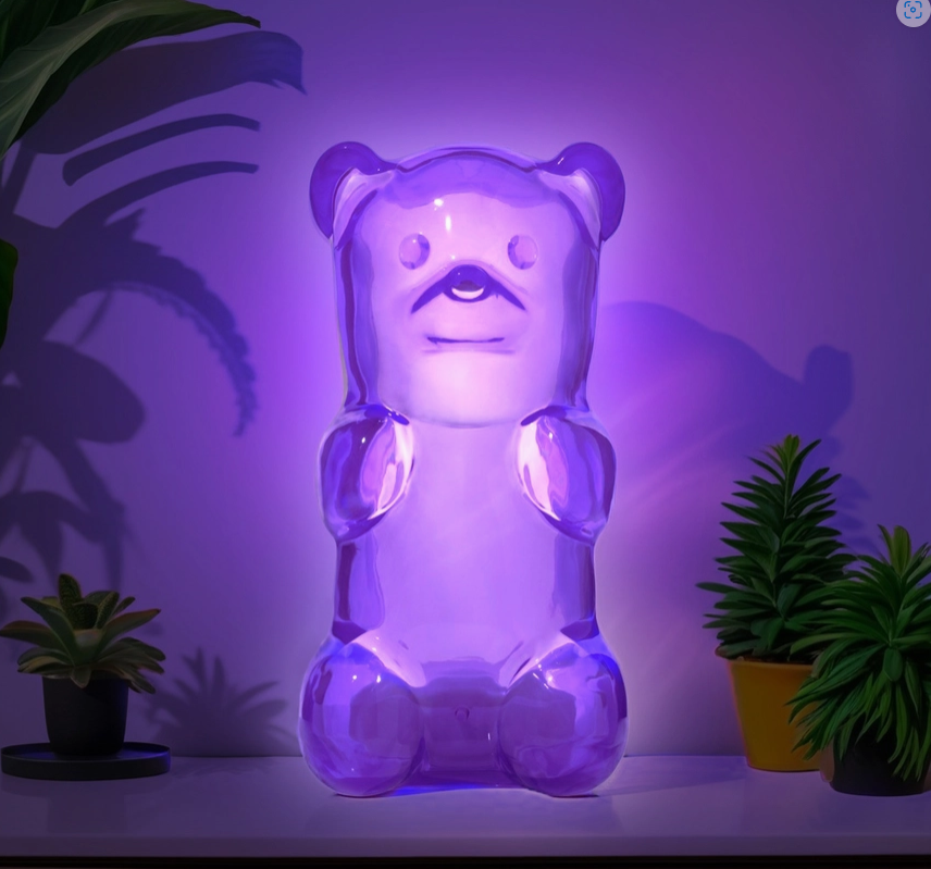 Gummy Goods Night Light in Purple