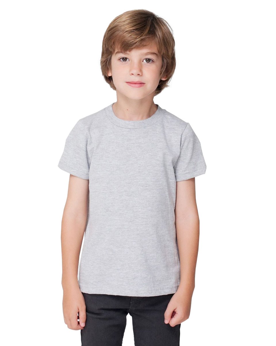 Toddler Fine Jersey Crewneck T-Shirt by American Apparel
