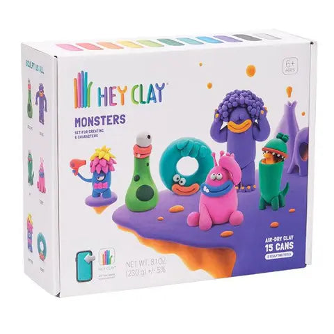 Hey Clay Monsters by Fat Brains