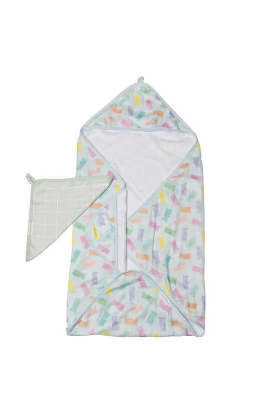  Gummy Bear Hooded Towel Set by Loulou Lollipop 