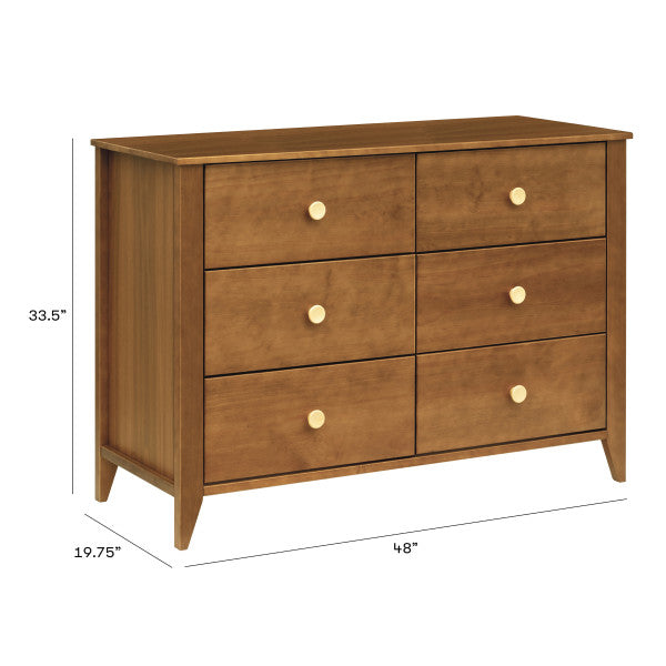 Sprout 6 Drawer Dresser - Babesta