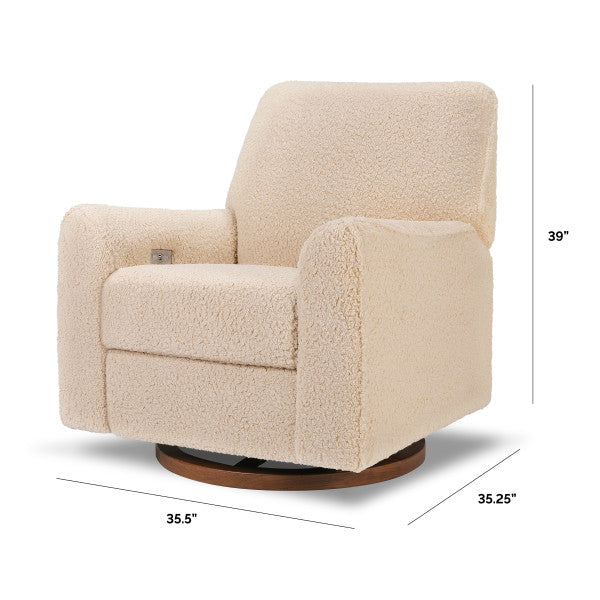 Sunday Power Recliner and Swivel Glider by Babyletto