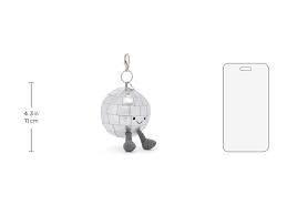 Amuseables Keychain Disco Ball Bag Charm