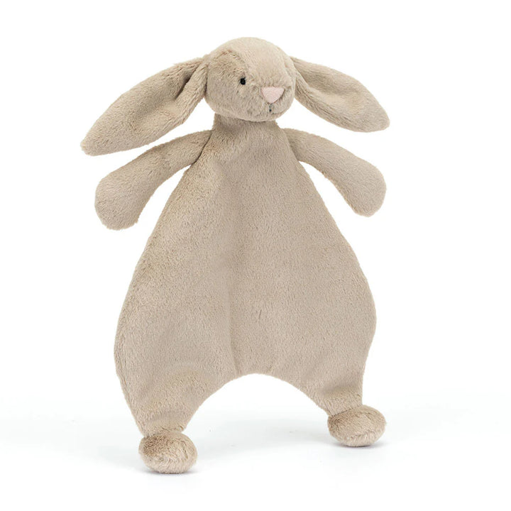 Bashful Beige Bunny Comforter - Babesta