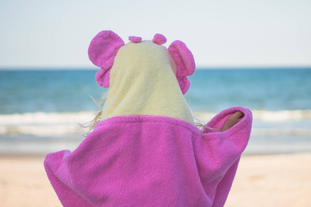  Butterfly Hooded Towel by Yikes Twins