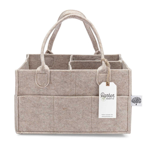Diaper Caddy - Oatmeal