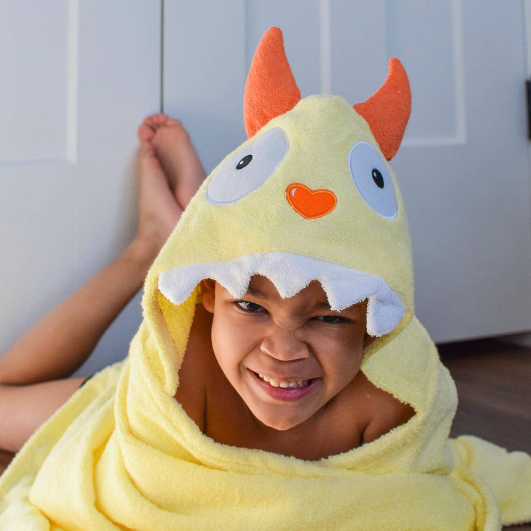  Monster Hooded Towel by Yikes Twins 