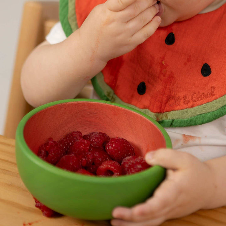 Wally the Watermelon Bowl & Spoon Set by Oli & Carol