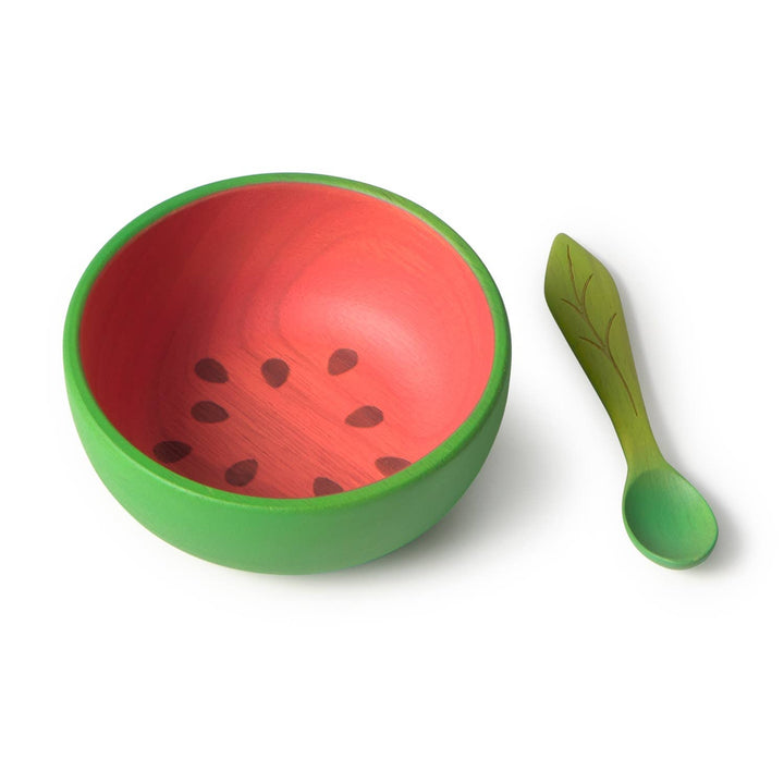 Wally the Watermelon Bowl & Spoon Set by Oli & Carol