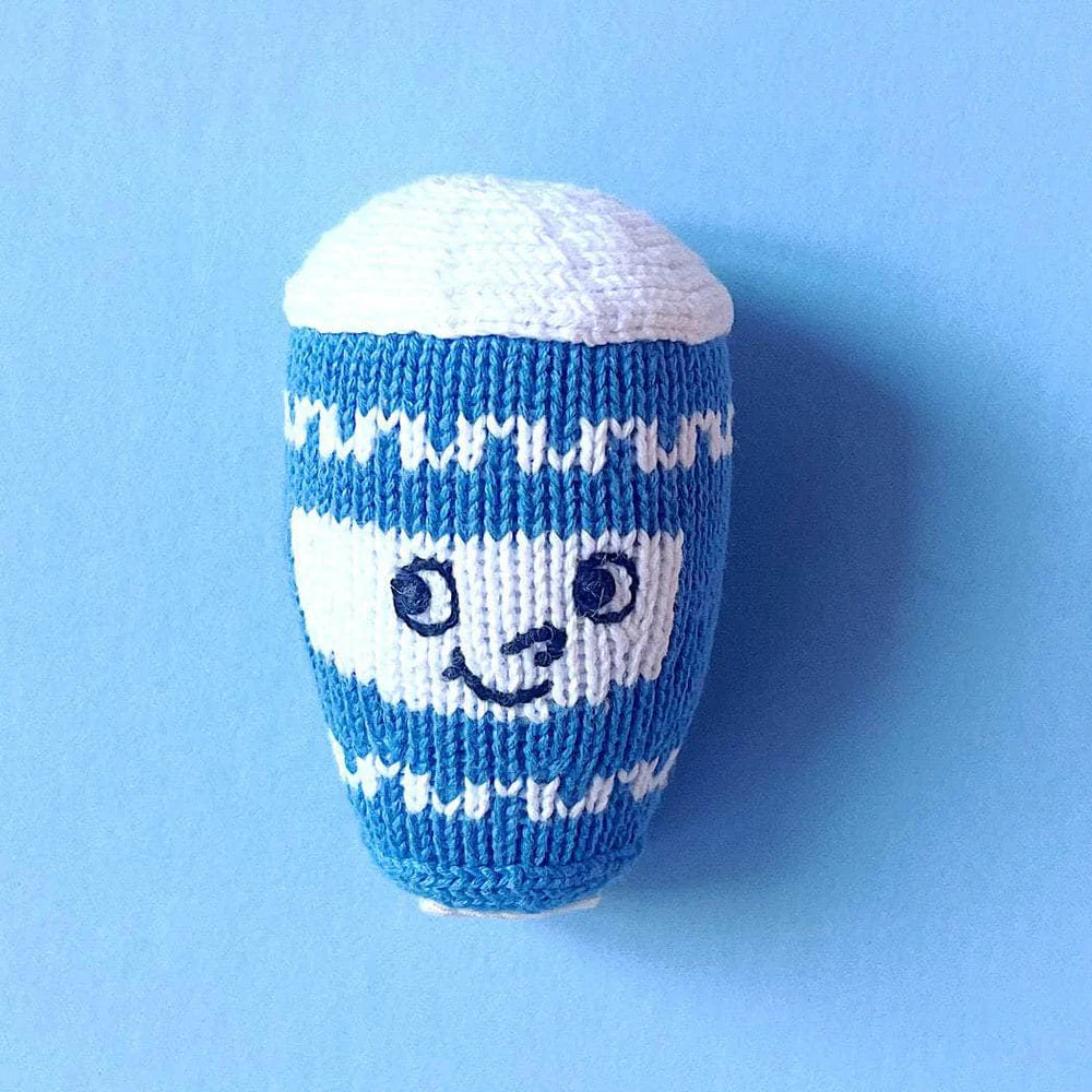 Coffee Cup Rattle by Estella | Organic NYC-Inspired Baby Toy – Babesta