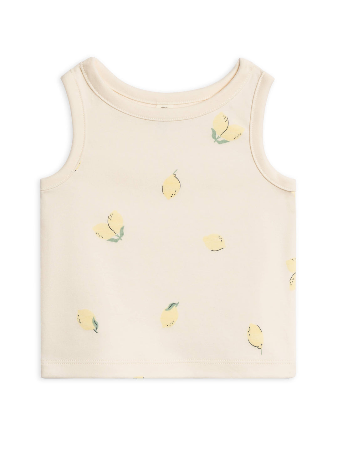Organic Leni Tank - Lemon - Babesta