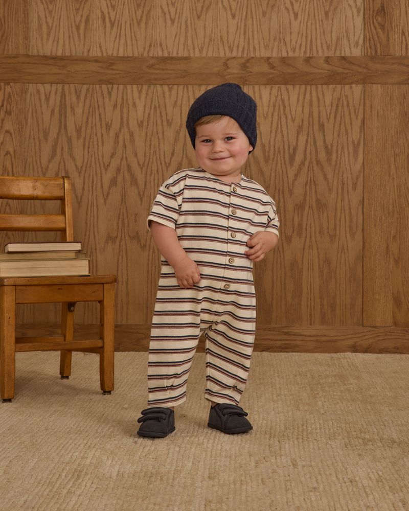 Hayes Jumpsuit - Vintage Stripe - Babesta