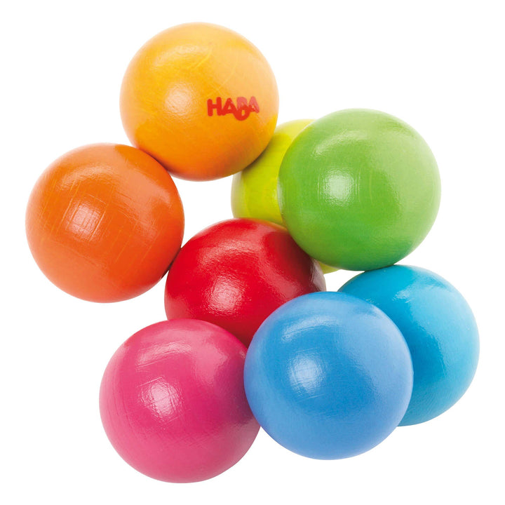 Magica Wooden Clutching Toy & Sensory Rattle