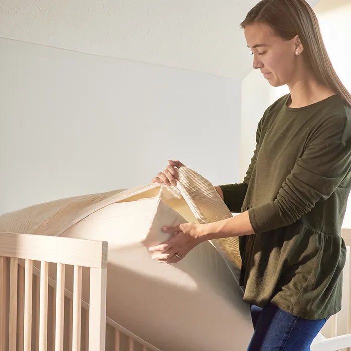 Organic Breathable Crib Pad - Babesta