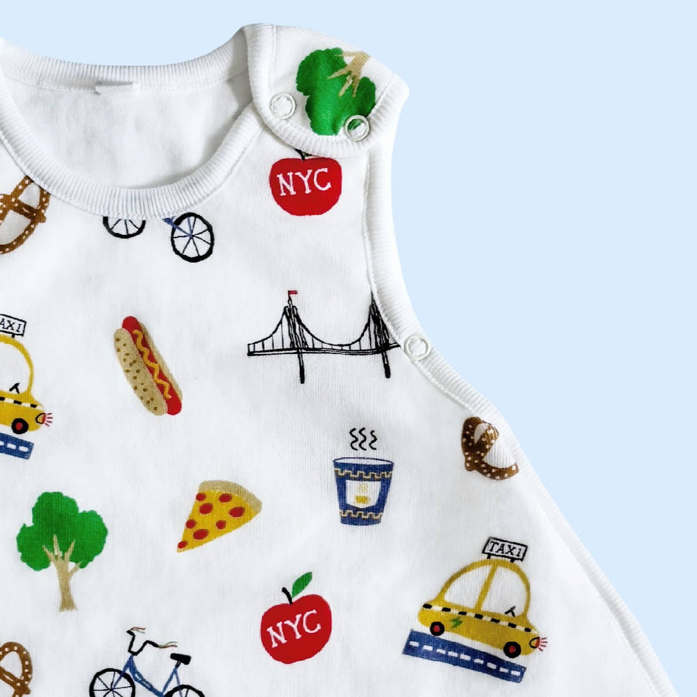 NYC Baby Sleep Sack – Organic Cotton - Babesta