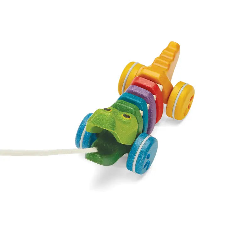Rainbow Alligator by PlanToys