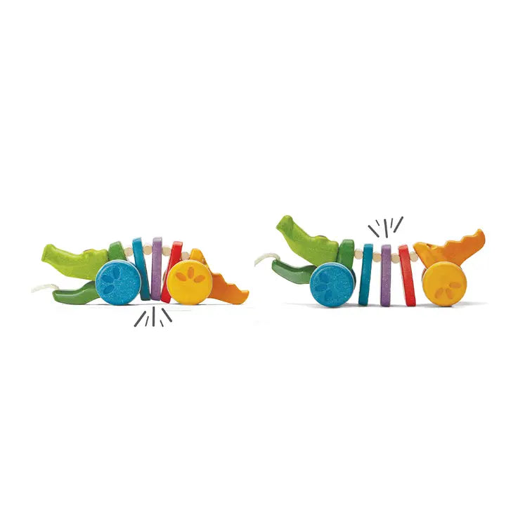 Rainbow Alligator by PlanToys