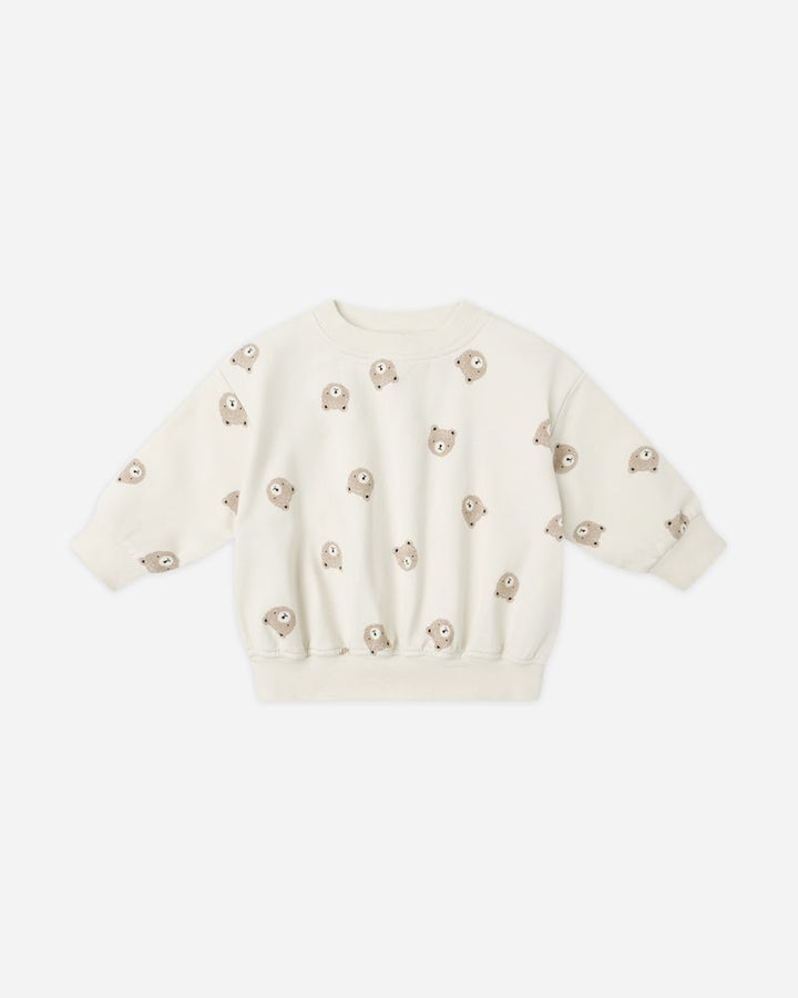 Relaxed Sweatshirt - Brown Bear - Babesta