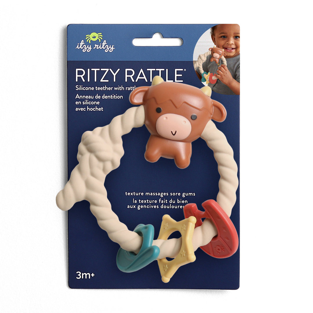 Ritzy Rattle - Highland Cow by Itzy Ritzy!
