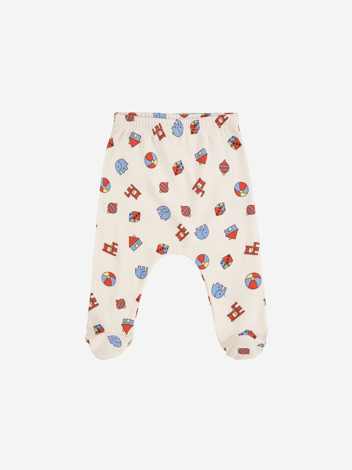 Toys All Over Footed Leggings - Babesta