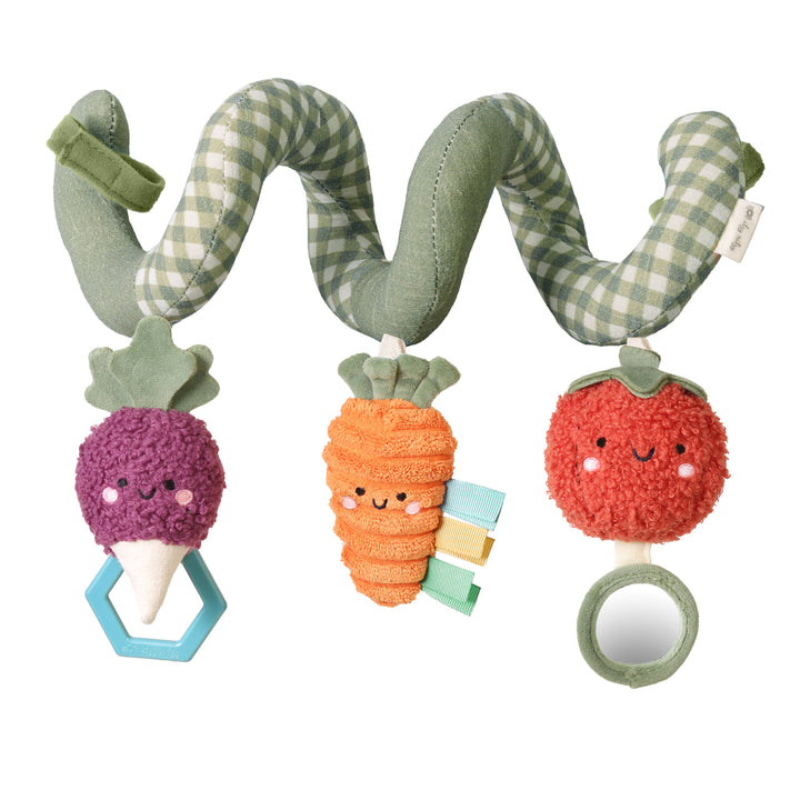  Veggie Itzy Bitzy Spiral Activity Toy! 