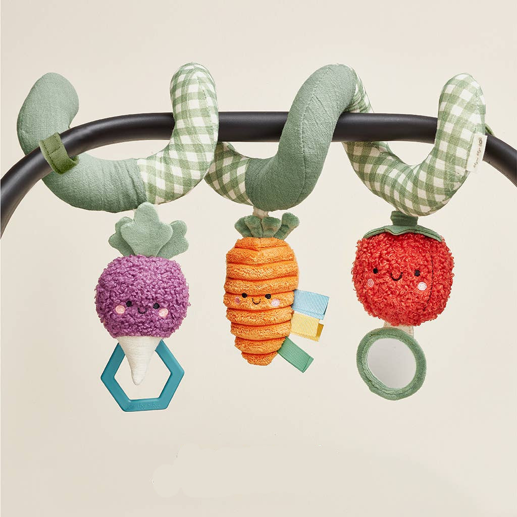  Veggie Itzy Bitzy Spiral Activity Toy