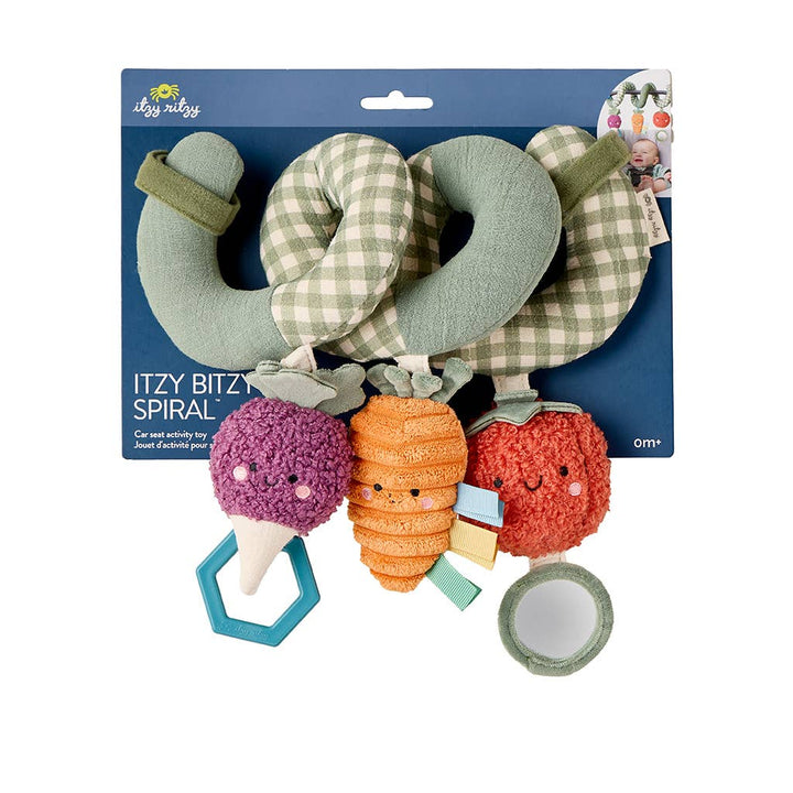  Veggie Itzy Bitzy Spiral Activity Toy! 