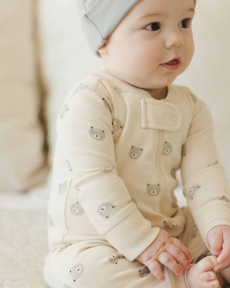 Zip Long Sleeve Sleeper - Bears - Babesta