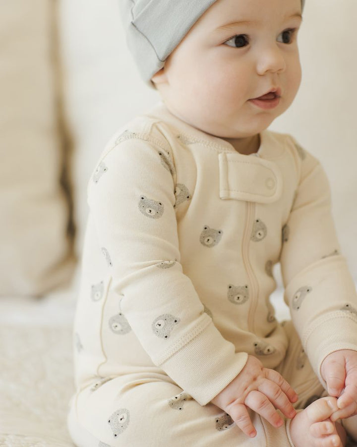 Zip Long Sleeve Sleeper - Bears - Babesta
