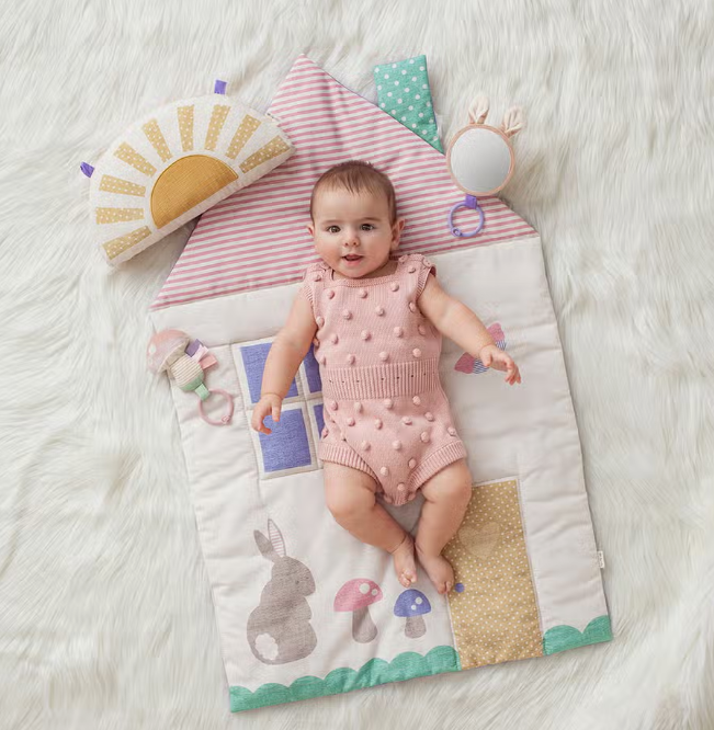 Tummy Time Cottage Playmat by Itzy Ritzy