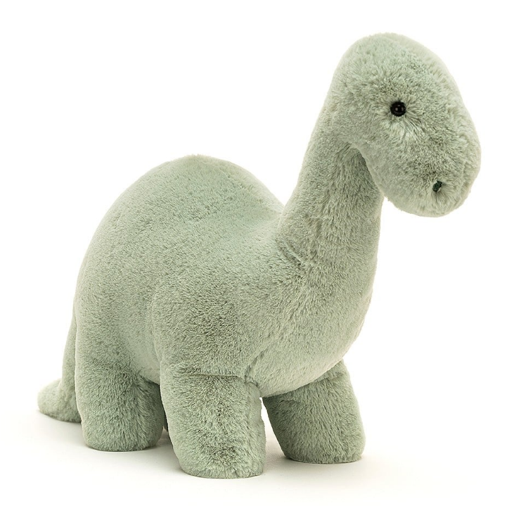 Fossilly Brontosaurus by Jellycat