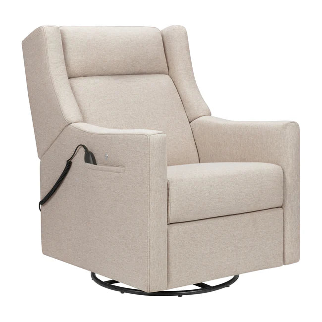 Kiwi Deluxe Power Recliner and Swivel Glider with Heat and Massage