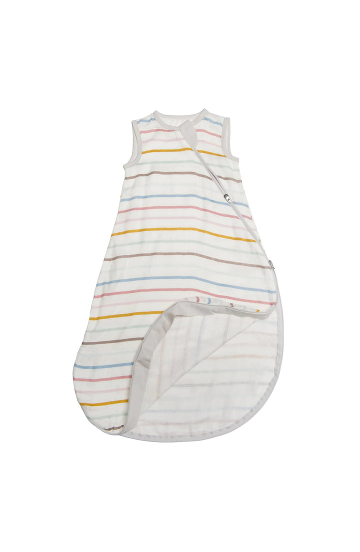 Pastel Stripes Sleeping Bag by Loulou Lollipop
