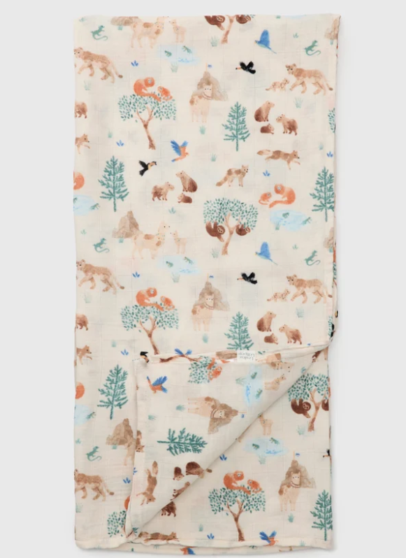 Muslin Swaddle - Llama Adventures