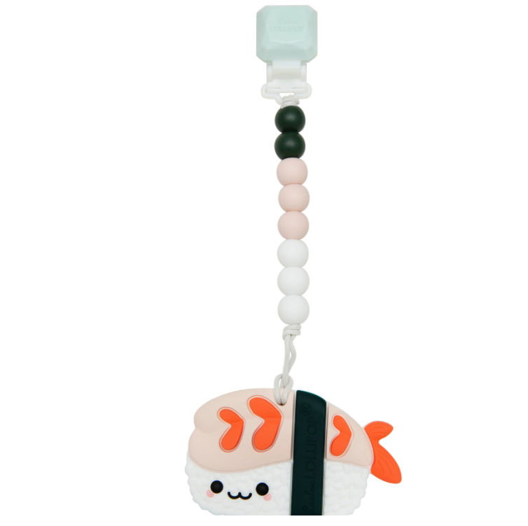 Sushi Ebi Teether by Loulou Lollipop