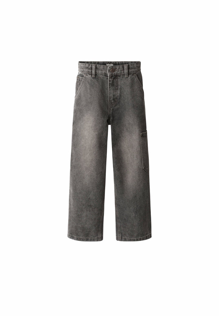 Archer Washed Black Pants by Molo